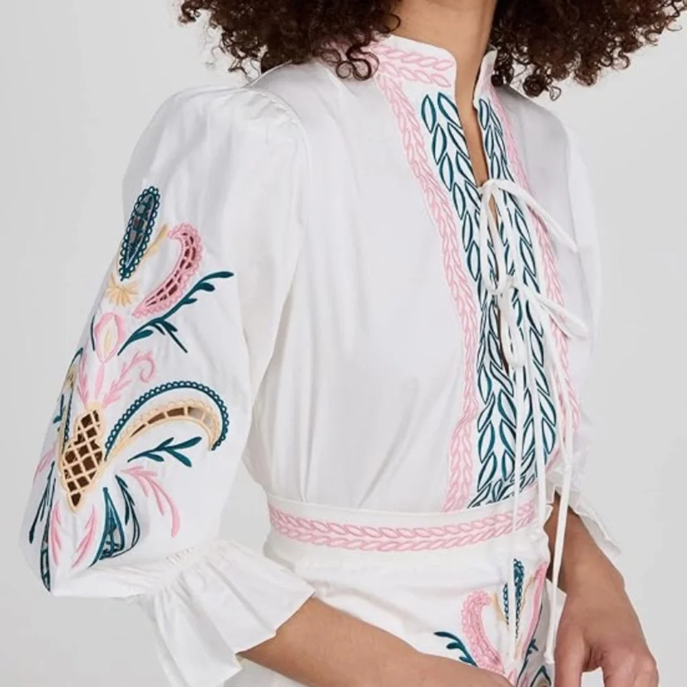 Lug Von Siga Thalia Embroidered Top - Picture 2 of 9
